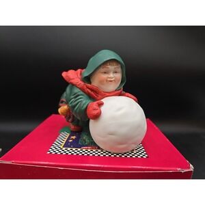 Department 56 Dept 56 Merry Makers ~ Sebastian The Snowball Maker